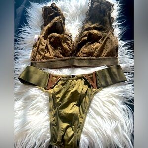 Victoria’s Secret Bralette and brazilian cut undie